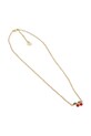 Deklice Ogrlica iz srebra prevlečenega z zlatom Konges Sløjd 24K GOLD PLATING CHERRY NECKLACE KS102265 zlata