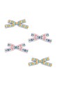 Дитячі шпильки для волосся Konges Sløjd 4 PACK MINI BOW HAIR CLIPS 4-pack KS102797 барвистий SS25