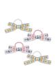 Дитячі резинки для волосся Konges Sløjd 4 PACK MINI BOW ELASTIC 4-pack KS102798 барвистий SS25