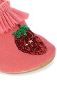 Konges Sløjd pantofi de apă pentru copii AMANDINE FRILL SWIM SHOES KS102709 roz SS25