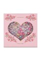 Konges Sløjd gyöngy készlet BOX OF PEARLS FSC KS102915 rózsaszín SS25
