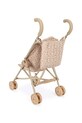 Konges Sløjd cărucior de păpuși TULLE DOLL STROLLER KS102920 bej SS25