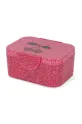 Konges Sløjd cutie de prânz pentru copii LUNCH BOX GLITTER KS102744 roz SS25