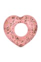 Konges Sløjd colac de înot pentru copii SWIM RING HEART roz KS102550