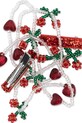Detské sponky Konges Sløjd 2 PACK PEARLY TASSEL HAIR CLIP červená KS103225
