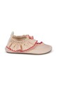 Konges Sløjd pantofi de apă pentru copii KITTY FRILL SWIM SHOES KS103350 roz