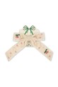 Konges Sløjd spinka do włosów VELVET BOW PEARLY HAIR CLIP KS103208 beżowy SS25
