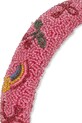 DÍVKA Dětská čelenka do vlasů Konges Sløjd BEADED HAIRBRACE KS103301 růžová