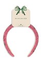 Dětská čelenka do vlasů Konges Sløjd BEADED HAIRBRACE růžová KS103301