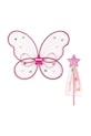 Fete Konges Sløjd costum pentru copii FAIRY RAINBOW COSTUME KS103250 roz