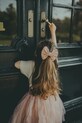 Дівчинка Дитяча резинка для волосся Donsje Floor Hair Tie 6026301 рожевий