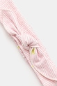 Fete United Colors of Benetton bavetă și bandă pentru bebeluși 2-pack 6FZSA800K.W.Seasonal roz