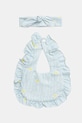 United Colors of Benetton bavetă și bandă pentru bebeluși 2-pack Produs pentru bebe albastru 6FZSA800K.W.Seasonal