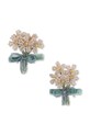 Konges Sløjd spinki do włosów dziecięce CELEBRATION 2 PACK BOUQUET HAIR CLIP 2-pack beżowy KS103572