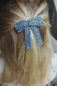 Детская заколка для волос Konges Sløjd CELEBRATION PEARL BOW HAIR CLIP голубой KS103573