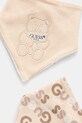 Дитячий слюнявчик Guess 2-pack H5RZ03.KA6W0.PPYA бежевий SS25