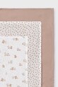 Mayoral Newborn pieluszka niemowlęca 3-pack 9872.1A.Newborn.PPYH beżowy SS25
