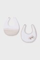 Dětský podbradník Mayoral Newborn 2-pack Kojenecký výrobek béžová 9875.2D.Newborn.PPYH