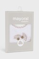 CHLAPEC Dětský podbradník Mayoral Newborn 2-pack 9875.2D.Newborn.PPYH béžová