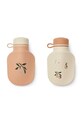 Дитяча пляшечка Liewood Lizzie Smoothie Bottle 2-Pack 2-pack помаранчевий LW19847