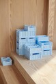 Băieți Liewood cutie de depozitare Weston Storage Box S 1-Pack LW19962 albastru
