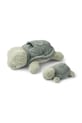 Liewood przytulanka niemowlęca Berto & Baby Turtle Teddy 2-pack Produkt niemowlęcy zielony LW20026