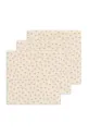Konges Sløjd pieluszka niemowlęca 3 PACK MUSLIN CLOTH GOTS 3-pack