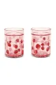 Дитячий кухлик Konges Sløjd 2 PACK GLITTER CUPS 2-pack KS102642 червоний SS25