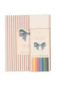 Kniha nálepiek Konges Sløjd ACTIVITY BOOK WITH COLOR PENCILS béžová KS103119