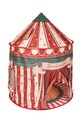 Konges Sløjd namiot do pokoju dziecięcego POP UP CIRCUS TENT KS103224 czerwony SS25