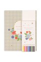 Konges Sløjd kolorowanka COLORING BOOK AND COLOR PENCILS FSC KS103134 beżowy SS25