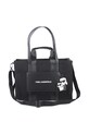 Karl Lagerfeld geanta pentru carucior cu saltea de infasat Z30549 negru SS25