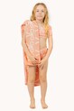 Tinycottons asciugamano in cotone bambino/a BOWS TOWEL arancione SS25.376