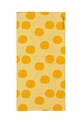 Tinycottons asciugamano in cotone bambino/a SUN TOWEL giallo SS25.378