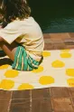 BIMBA Tinycottons asciugamano in cotone bambino/a SUN TOWEL SS25.378 giallo