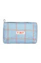 Козметична чанта Tinycottons CHECK POUCH