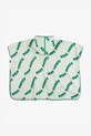 Хлопчик Дитячий бавовняний рушник Bobo Choses Wavy 125AI034 зелений