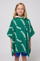 Дитячий бавовняний рушник Bobo Choses Wavy 125AI034 зелений