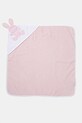 United Colors of Benetton prosop din bumbac pentru copii 2-pack 2-pack roz 6FH3F7113.W.Reprop.PPYA