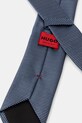 Шелковый галстук HUGO 50535360 голубой SS25