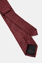 Kravata od svile Calvin Klein K10K113872 bordo SS25