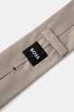BOSS krawat z domieszką jedwabiu 50538878 beżowy SS25