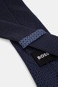 Шелковый галстук BOSS 50540026 тёмно-синий SS25