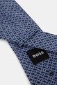 BOSS cravată din amestec de mătase 50540043 albastru SS25