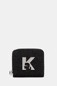 Peňaženka Karl Lagerfeld Jeans jednofarebný čierna A1W32113