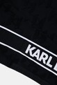 Αξεσουάρ Βαμβακερή πετσέτα Karl Lagerfeld A1W43001 μαύρο