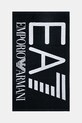EA7 Emporio Armani ręcznik bawełniany czarny AF13300.7X000102