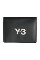 Kožená peněženka Y-3 Card Holder hladký černá JN1728