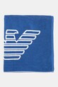 Emporio Armani Underwear ręcznik plażowy bawełniany EX000019.AF12331 fioletowy SS25
