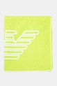 Pamučni ručnik za plažu Emporio Armani Underwear EX000019.AF12331 zelena SS25